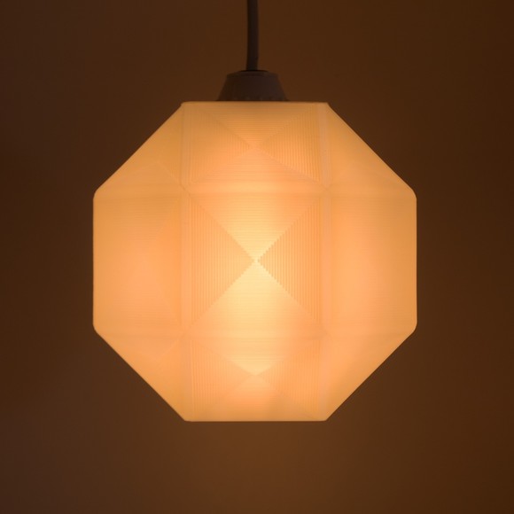 3DPPA Tessera Lamp Shade | Home Decor | Gift Idea | Geometric | Pendant Lighting - Picture 5 of 9